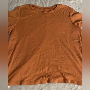 American Eagle Outfitters Orange Short Sleeve Tee